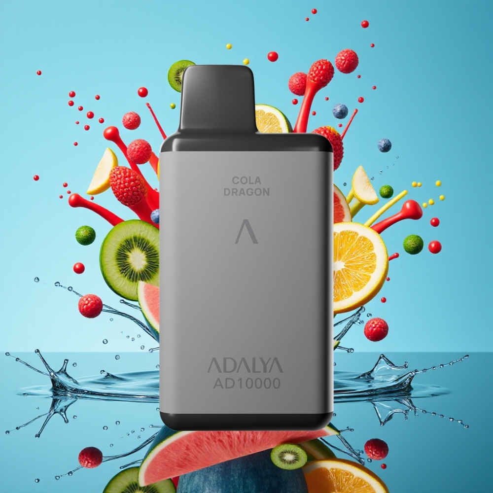Adalya AD 10000 Puffs Grossister Sverige – Rymdgrå 14 ml 2 Nikotin USB-C