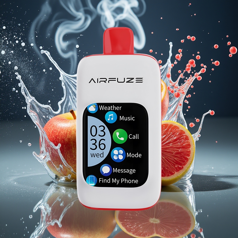AirFuze Smart 30000 Puffs Disposable Pod - 5 Nikotin 900mAh Type-C 201 TFT-touchskärm grossister Sverige