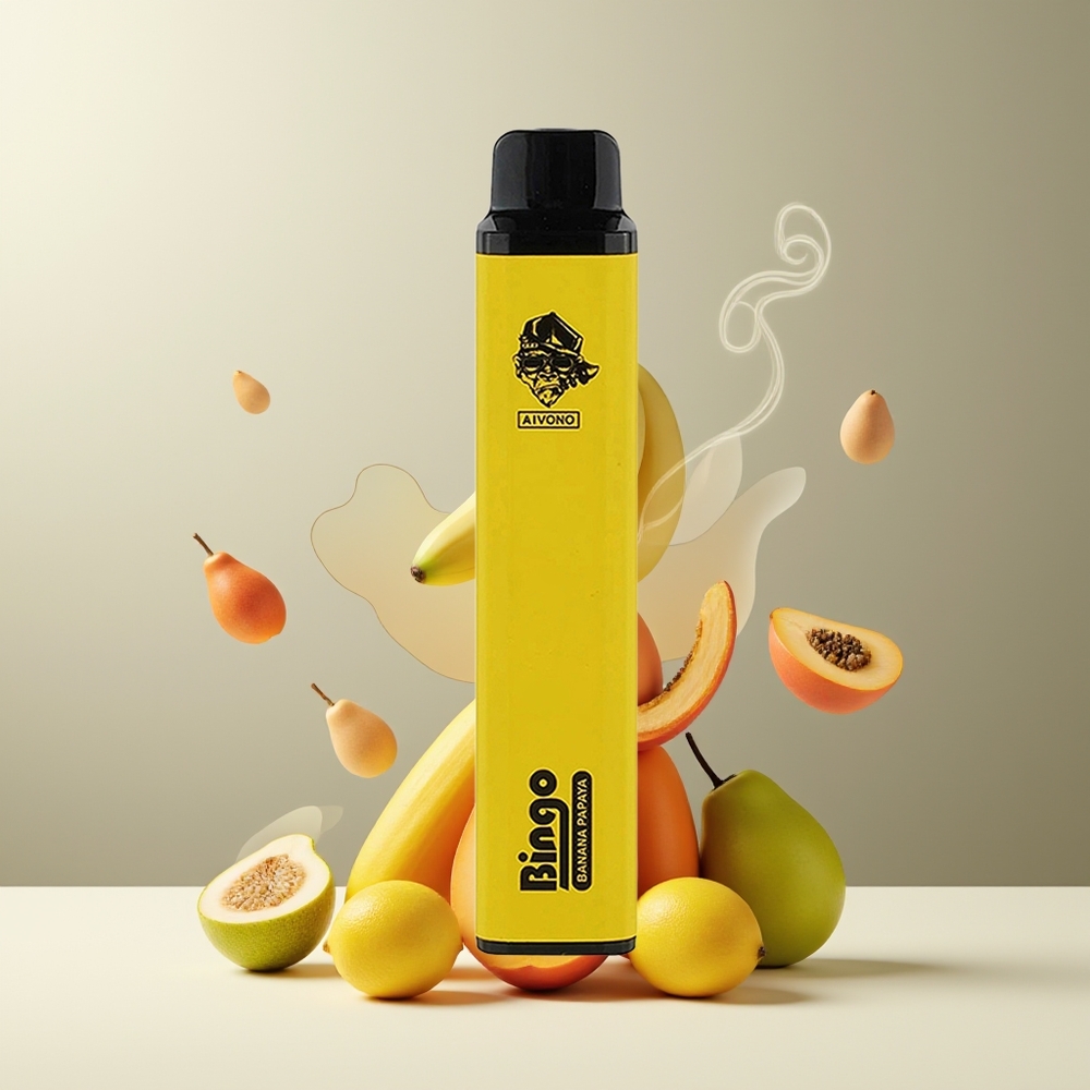 Aivono AIM BINGO 4000 Puffs 10 mL 1000mAh grossister Sverige Banan Papaya