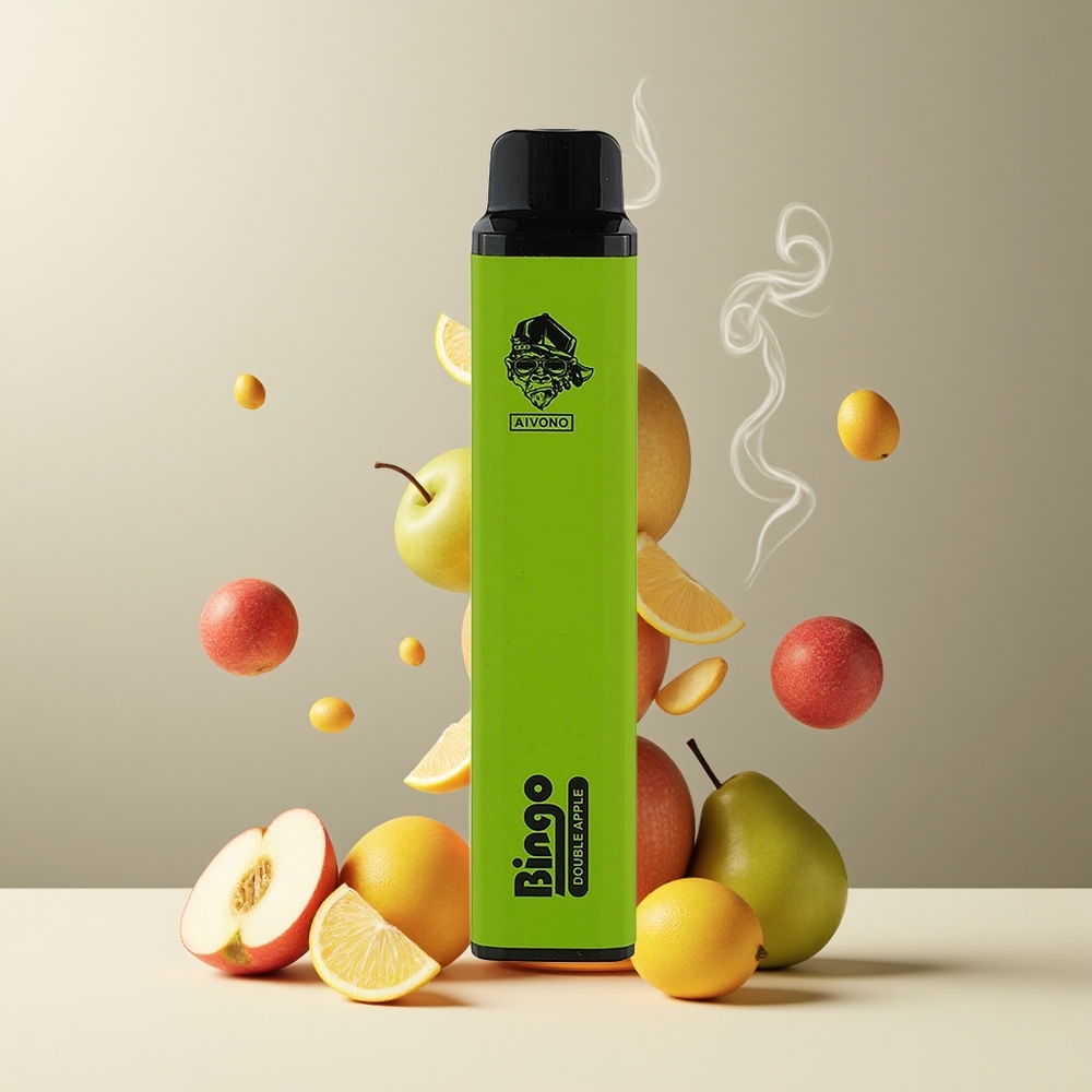 Aivono AIM BINGO 4000 Puffs 10 mL 1000mAh grossister Sverige Dobbelt Æble