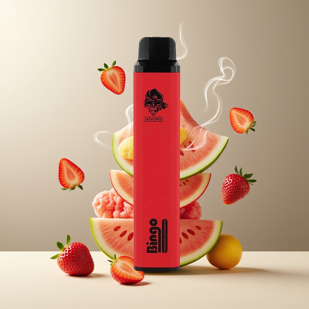 Aivono AIM BINGO 4000 Puffs 10 mL 1000mAh grossister Sverige Jordbær Vandmelon