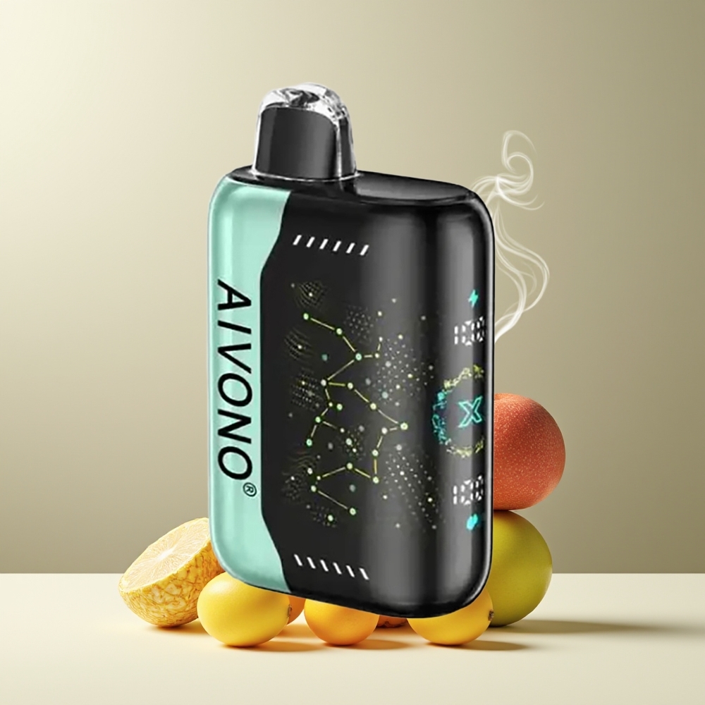 Aivono AIM BOOM 25000 Puffs 28ml 650mAh Type-C grossister Sverige Sur mango og ananas