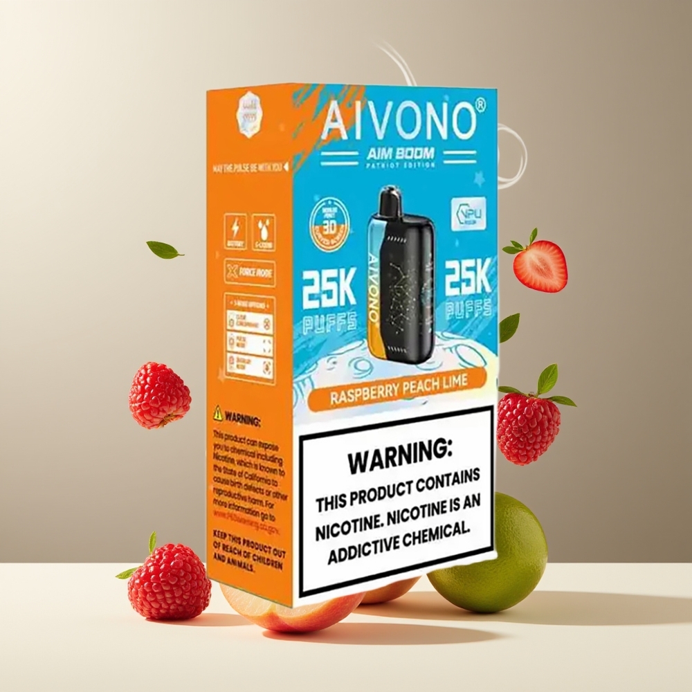Aivono AIM BOOM 25000 Puffs Grossister Sverige – 28ml E-Liquid 650mAh Type-C