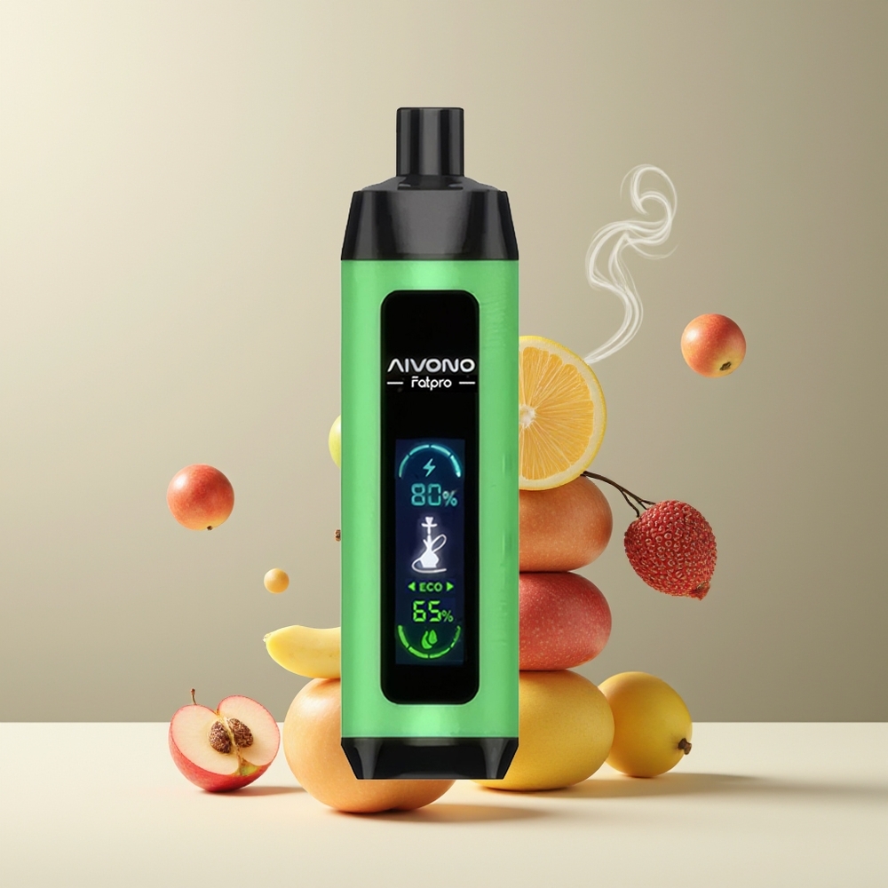Aivono AIM FATPRO 22000 Puffs grossister Sverige – 28ml E-liquid 10 smaker 600mAh 06 ohm Mesh Coil To Æbler
