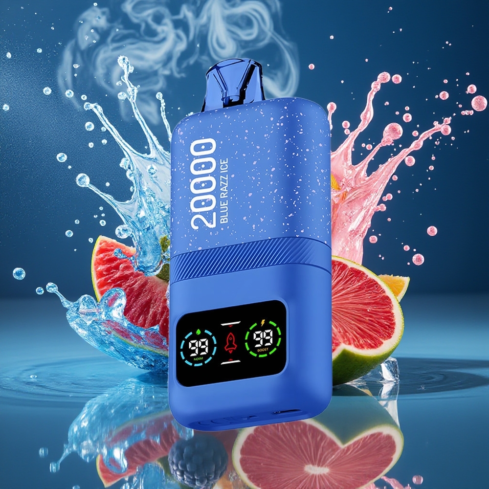 Aivono AIM MAGIC 20000 Puffs grossister Sverige – 26ml E-liquid Dual Mesh Coils LCD-skärm Typ-C-laddning 10 Smaker Tillgängliga