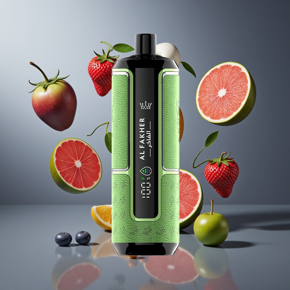 Al Fakher Crown Bar 15K Hypermax 22ml 600mAh Type-C 15 000 puff DTL 20mg Bärbar vape för engångsbruk Kit grossister Sverige