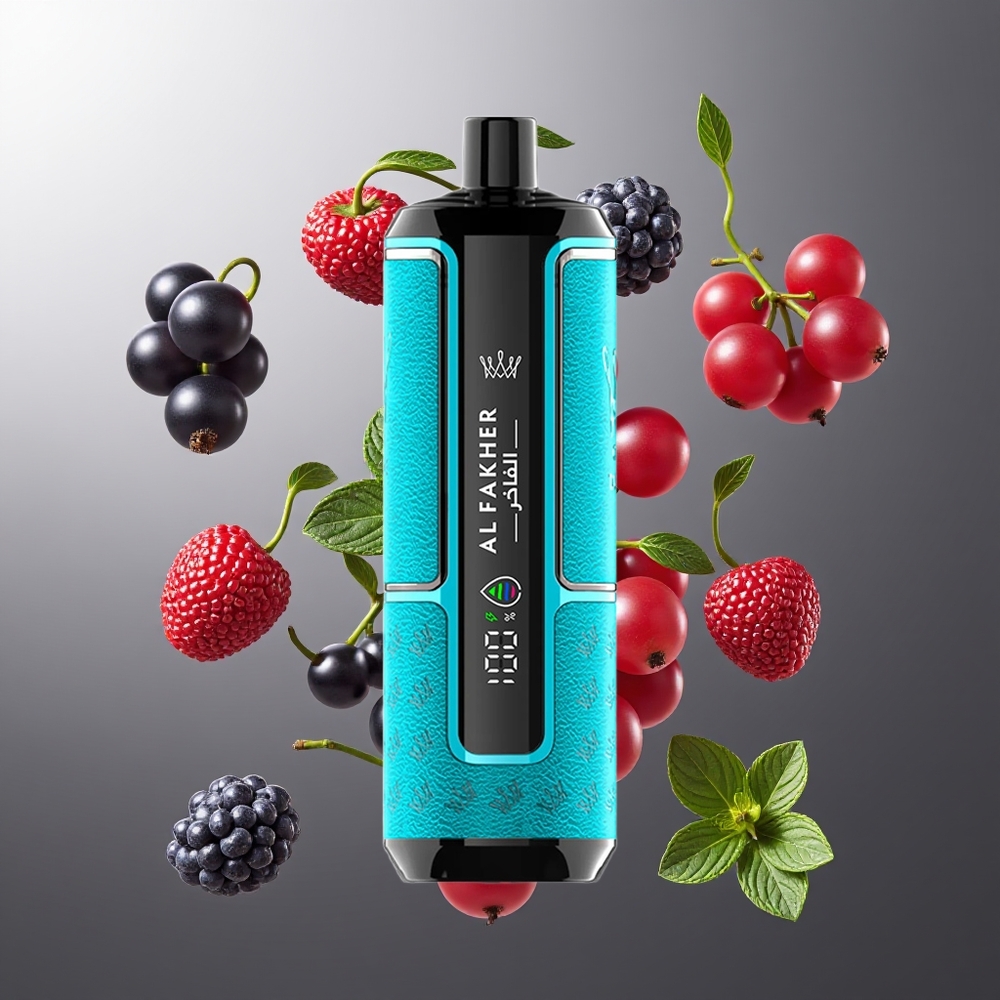 Al Fakher Crown Bar 15K Hypermax vape för engångsbruk Kit - 22ml E-Liquid 15 000 puff 600mAh Battery Type-C laddning 20mg Nikotin grossister Sverige