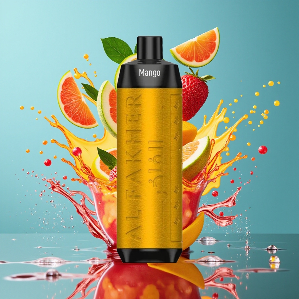 Al Fakher Crown Bar 8000 Crystal Engångsvape - Grossister Sverige - 18ml e-Liquid 5mg Nikotin 8000 puffar USB Type-C