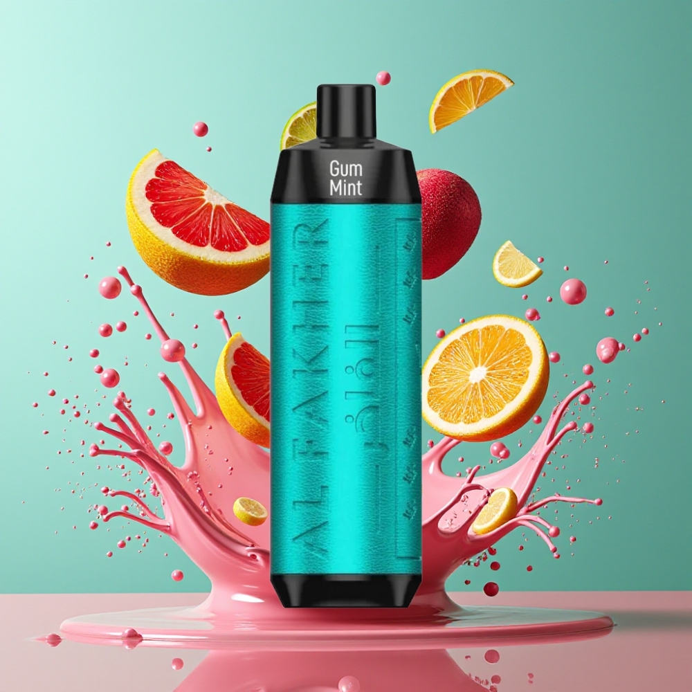 Al Fakher Crown Bar 8000 Crystal Engångsvape Grossister Sverige – 8000 puffar 18ml e-liquid 5mg nikotin laddningsbar via USB-C