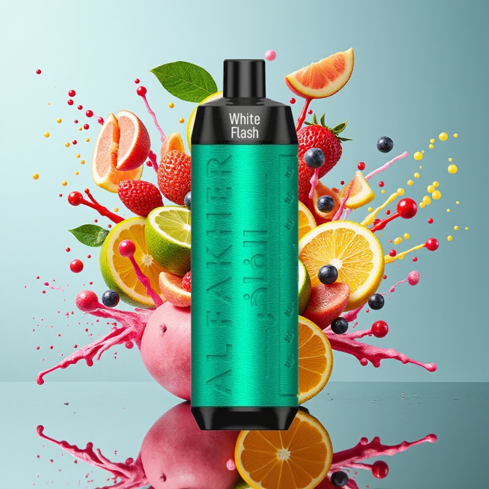 Al Fakher Crown Bar 8000 Crystal Grossister Sverige – 18ml e-Liquid 5mg Nikotin 8000 puffar USB-C