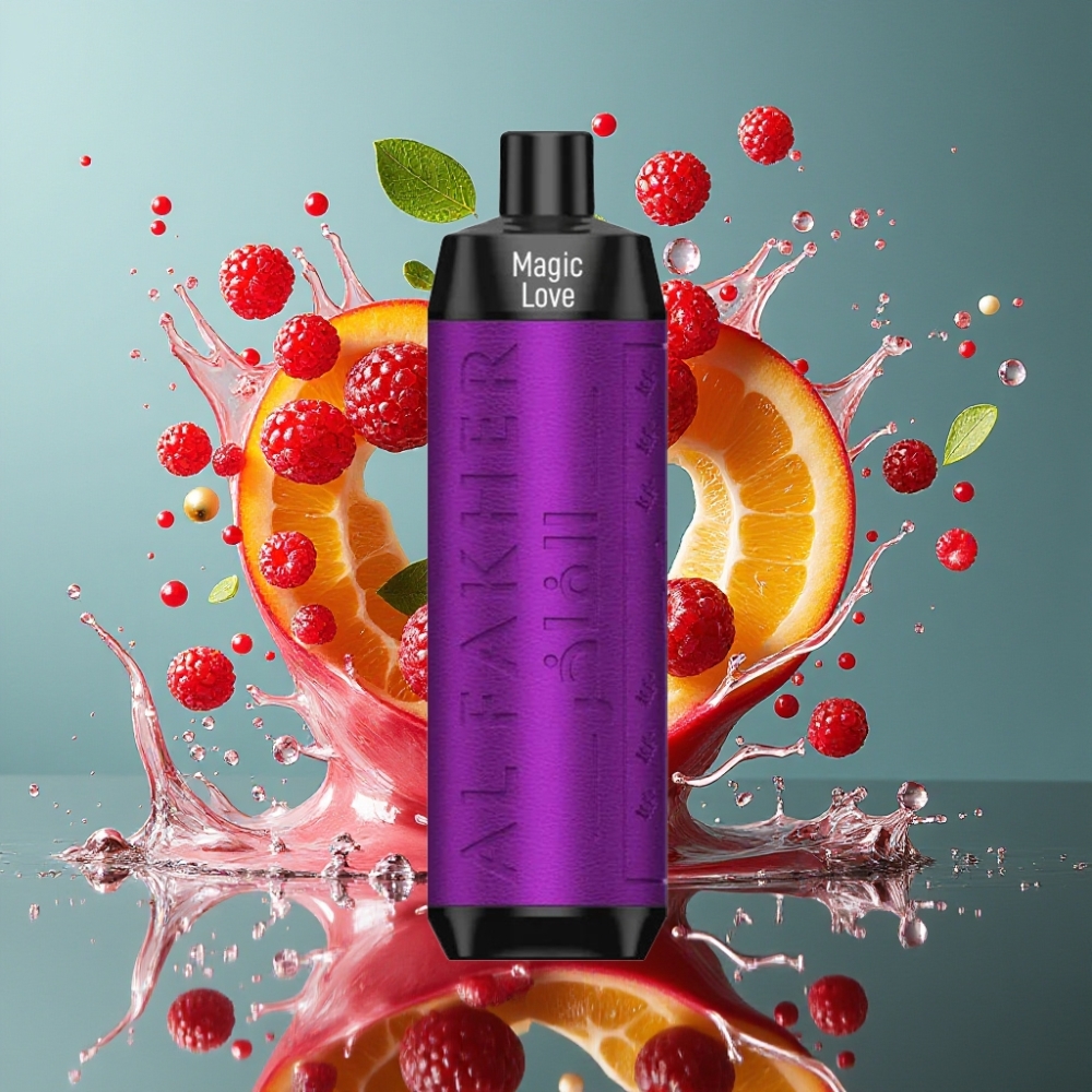 Al Fakher Crown Bar 8000 Crystal Grossister Sverige – 18ml e-Liquid 5mg Nikotin 8000 puffar USB-C-laddning Magisk kärlek