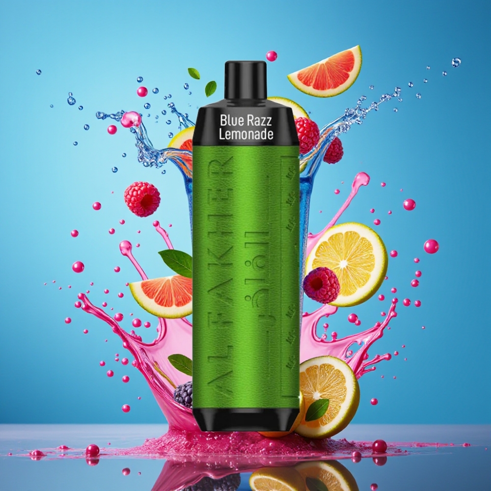 Al Fakher Crown Bar 8000 Crystal Grossister Sverige – 18ml e-Liquid 5mg Nikotin 8000 puffar USB Type-C 600mAh Batteri
