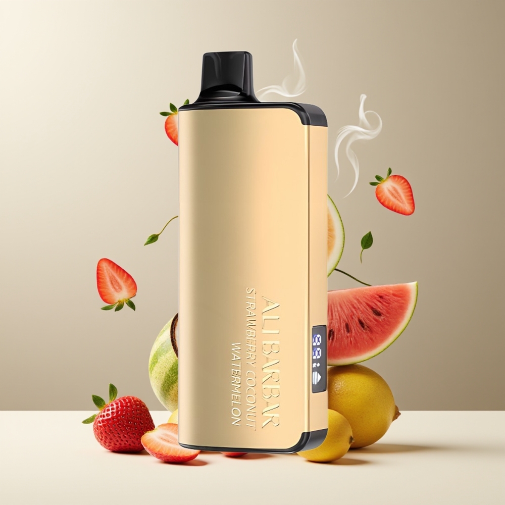 Alibarbar Ingot 9000 Puffs Grossister Sverige – 22ml E-liquid 2350mAh 9000 Puffs LED Display