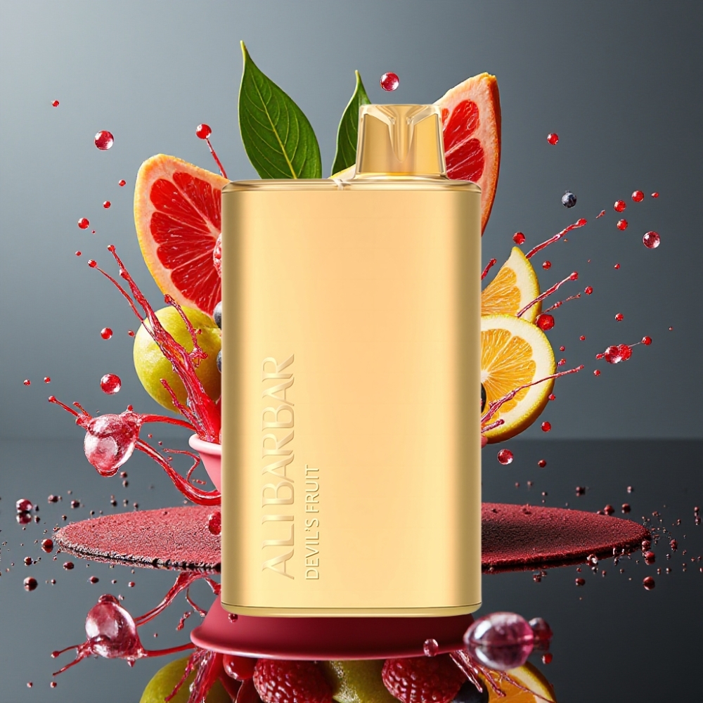 Alibarbar Rich 8000 Puffs Grossister Sverige – 20ml E-vätska 8000 puff 2000 mAh 11 Ohm