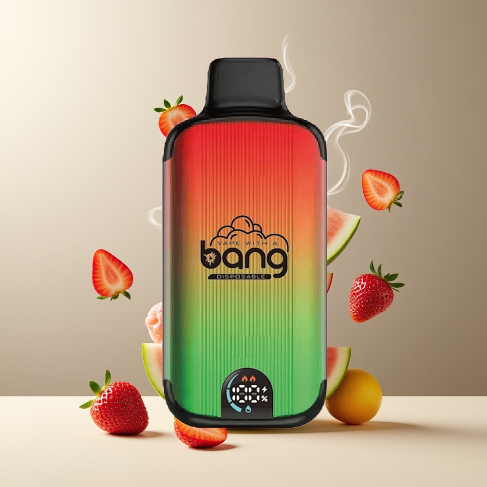 Bang 20000 Puffs Engangs Vape Grossister Sverige med 13400 Battery Type-C  Smart Screen