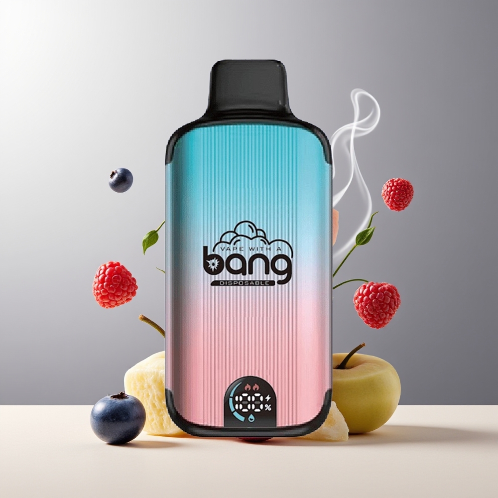 Bang 20000 Puffs Engangs Vape grossister Sverige med 13400 Battery Type-C Charging  Dual Mesh Coil