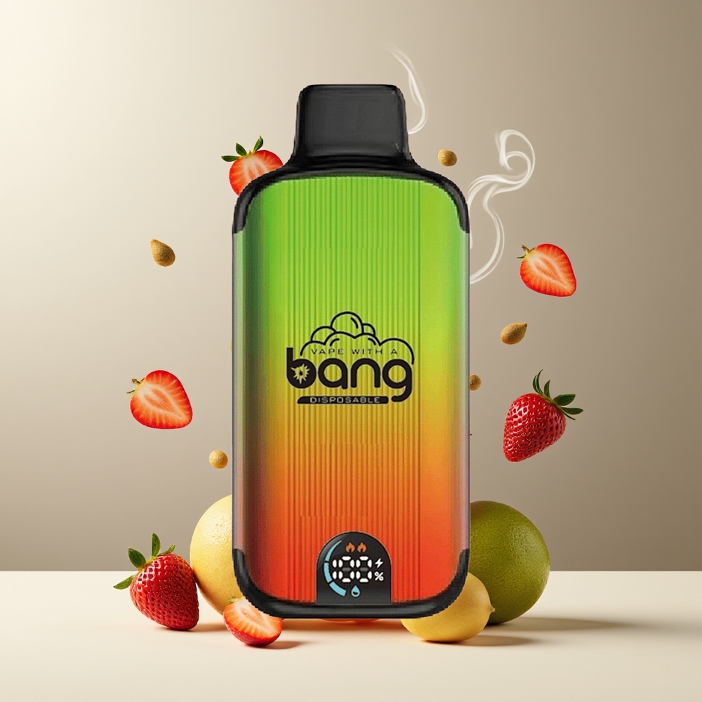 Bang 20000 Puffs Engangs Vape med 13400 Battery Type-C laddning  Smart Screen - Grossister Sverige