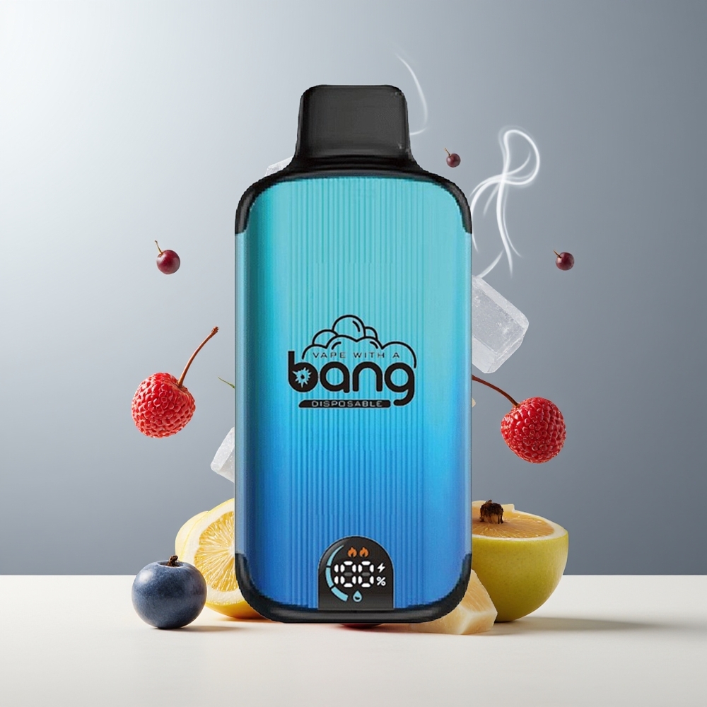 Bang 20000 Puffs Grossister Sverige – 13400 Battery Type-C Laddning Dual Mesh Coil Smart Screen 0235 Nikotin