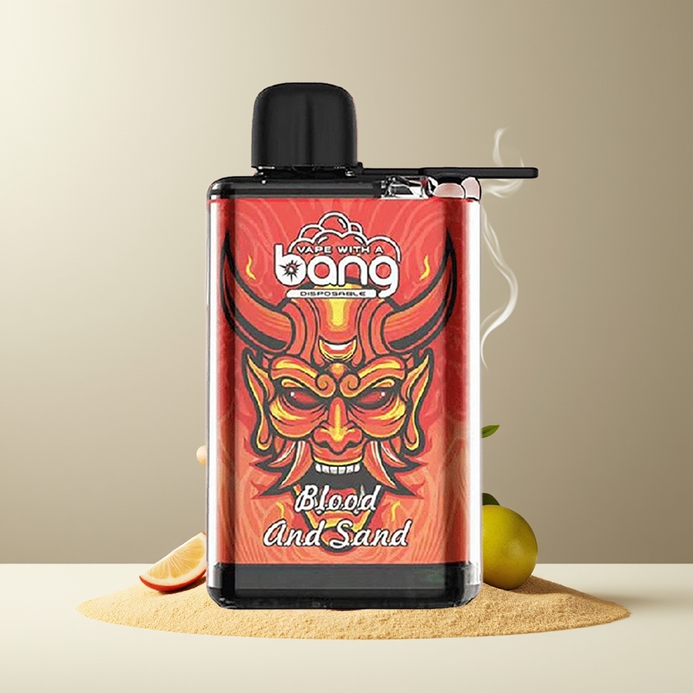Bang 28000 Puffs Engangs Vape 30ml 650mAh 0/2/3/5 Nikotin grossister Sverige Blod Og Sand