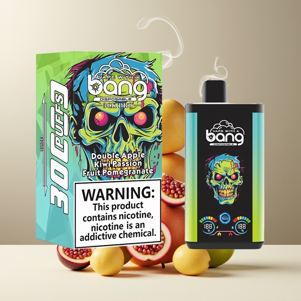 Bang 30K Pro 30000 Puffs 36ml 550mAh Dual-Flavor System Nicotine 0 2 3 5 grossister Sverige
