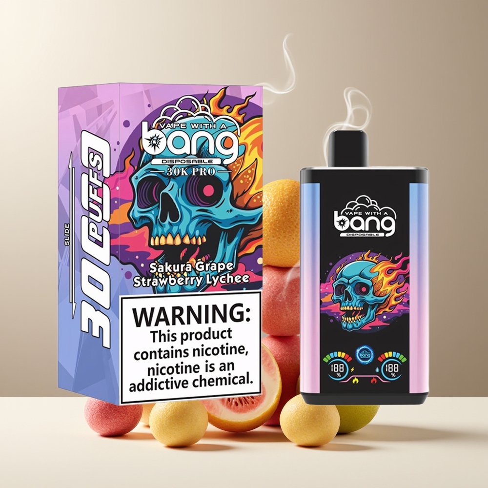 Bang 30K Pro 30000 Puffs grossister Sverige – 36ml E-Liquid 550mAh Dual-Flavor System 0-5 Nikotin