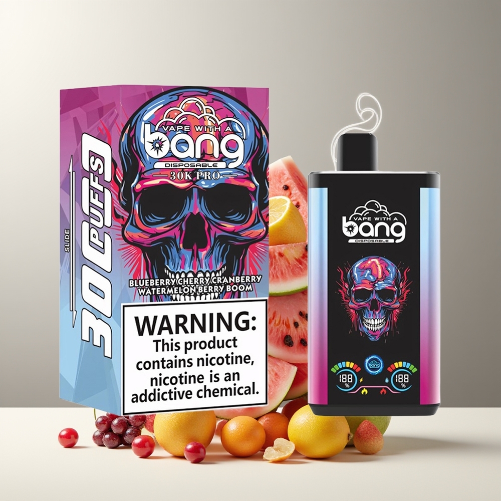 Bang 30K Pro 30000 Puffs grossister Sverige – 36ml E-Liquid 550mAh Dual-Smaksystem 0-5 Nikotin