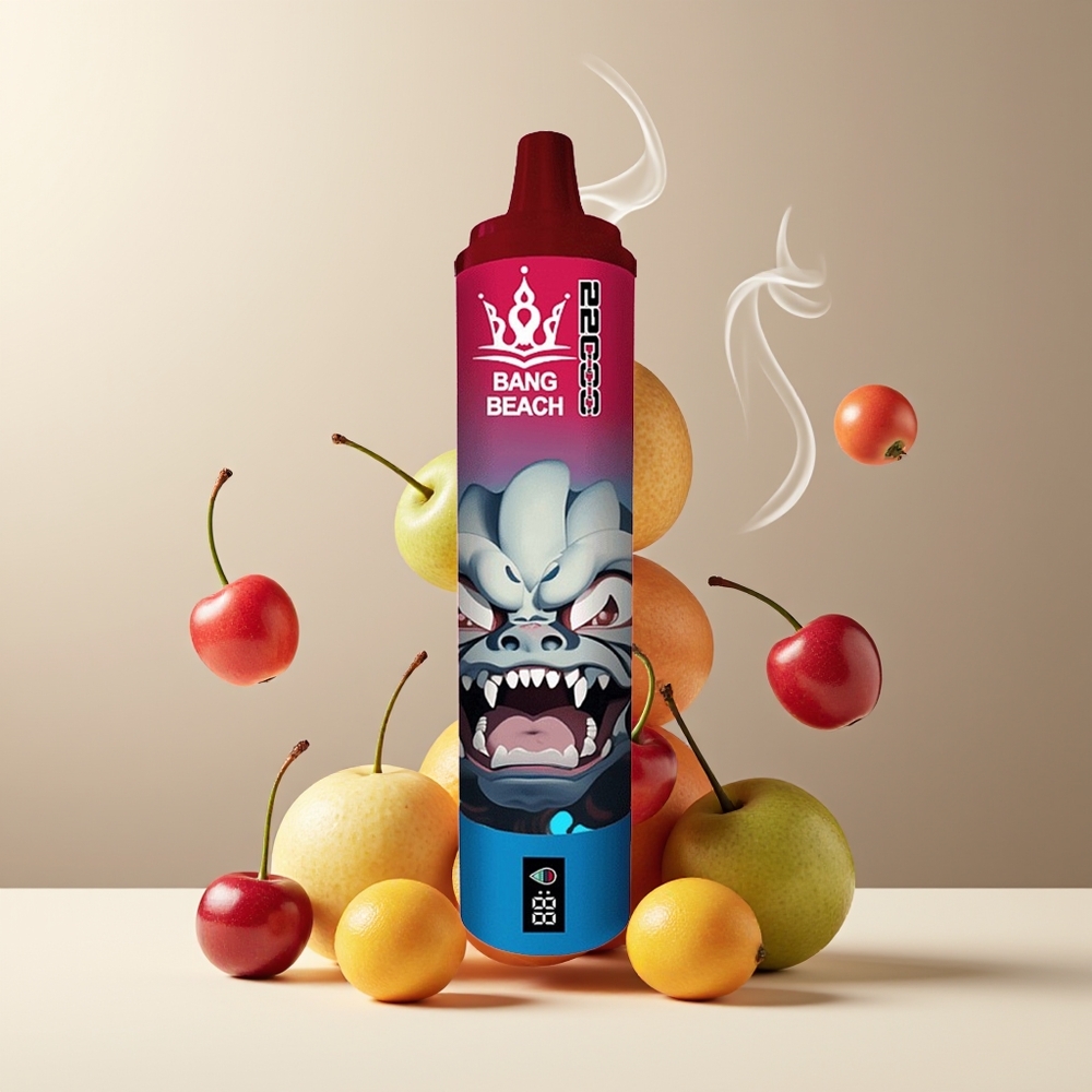 Bang Beach 22000 Puffs 36ml 650mAh 0/2/3/5 grossister Sverige Kirsebær