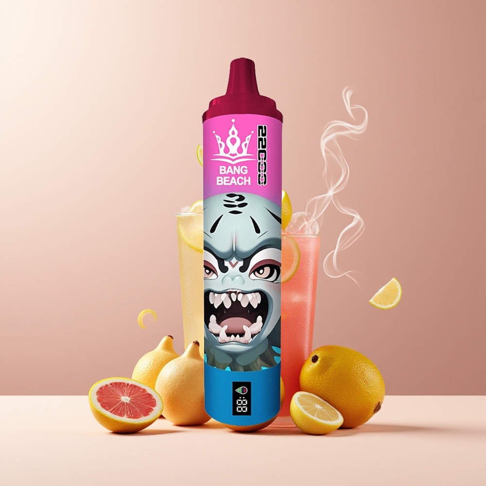 Bang Beach 22000 Puffs 36ml 650mAh 0/2/3/5 grossister Sverige Pink limonade