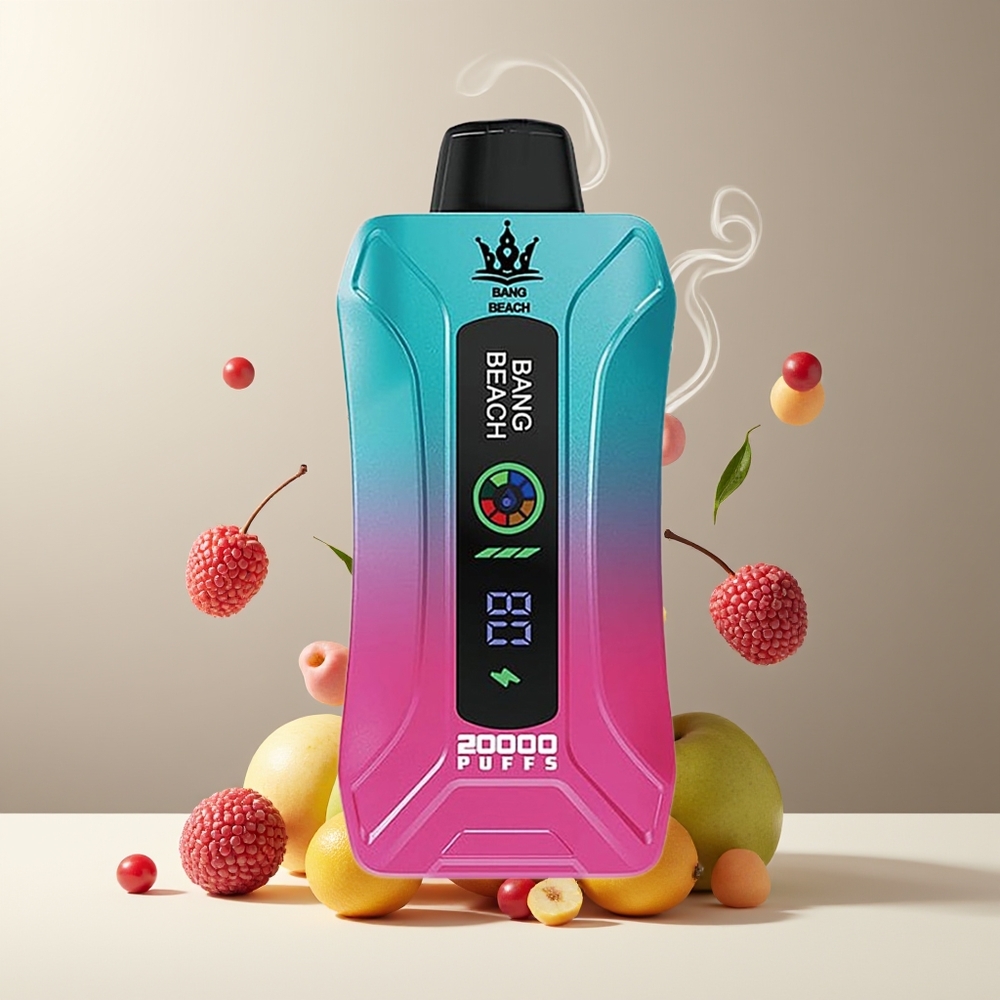 Bang Beach Smart Screen 20000 Puffs 35ml 650mAh Engangs Vape grossister Sverige Blandede Bær