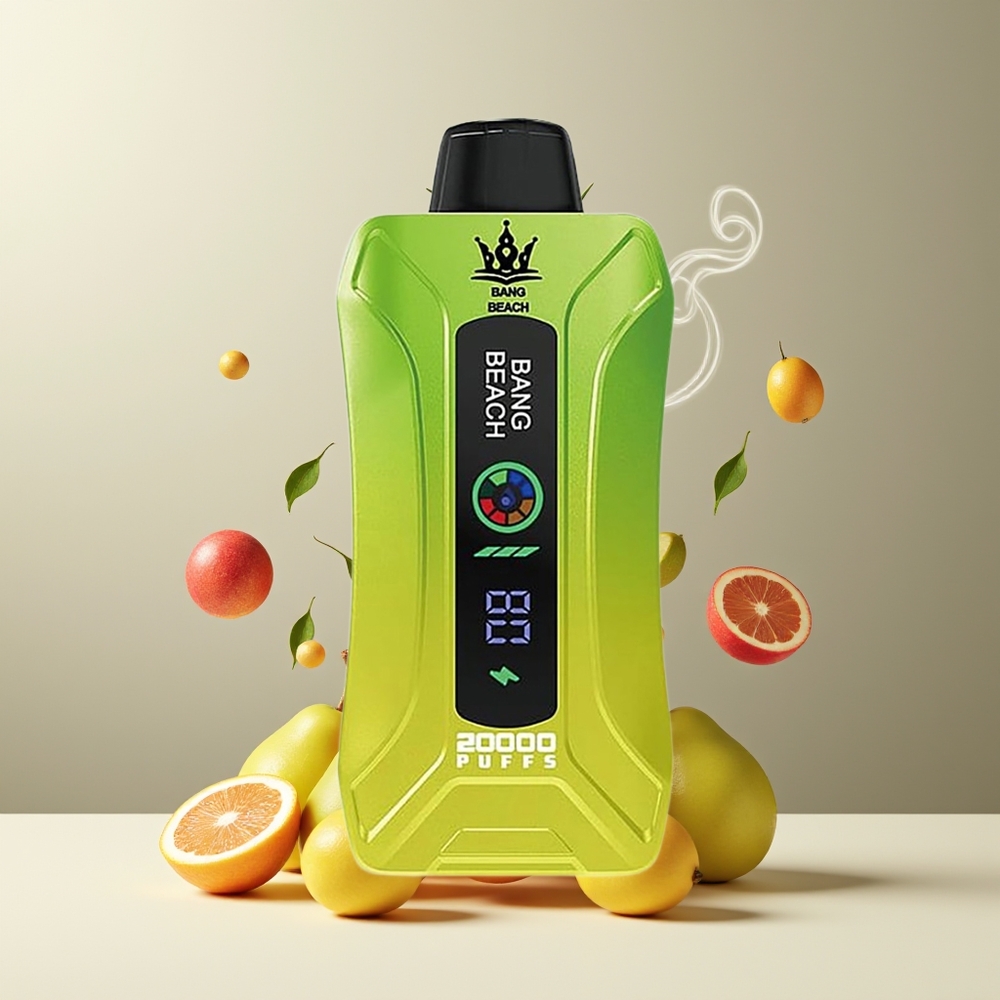 Bang Beach Smart Screen 20000 Puffs 35ml 650mAh Grossister Sverige Engangs Vape