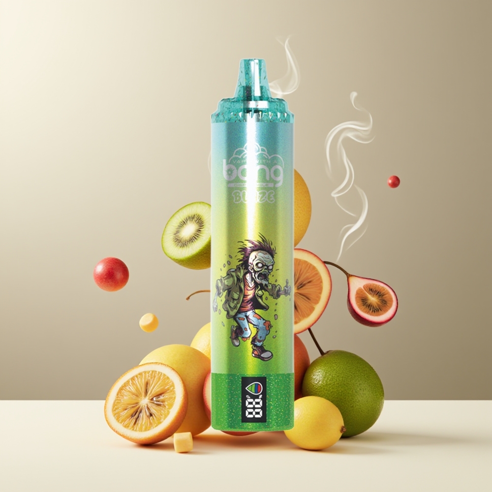 Bang Blaze Tornado 20000 Puffs Grossister Sverige – Typ-C-laddning Justerbar Luftflöde 0235 Nikotin Kiwi og passionsfrugt guava