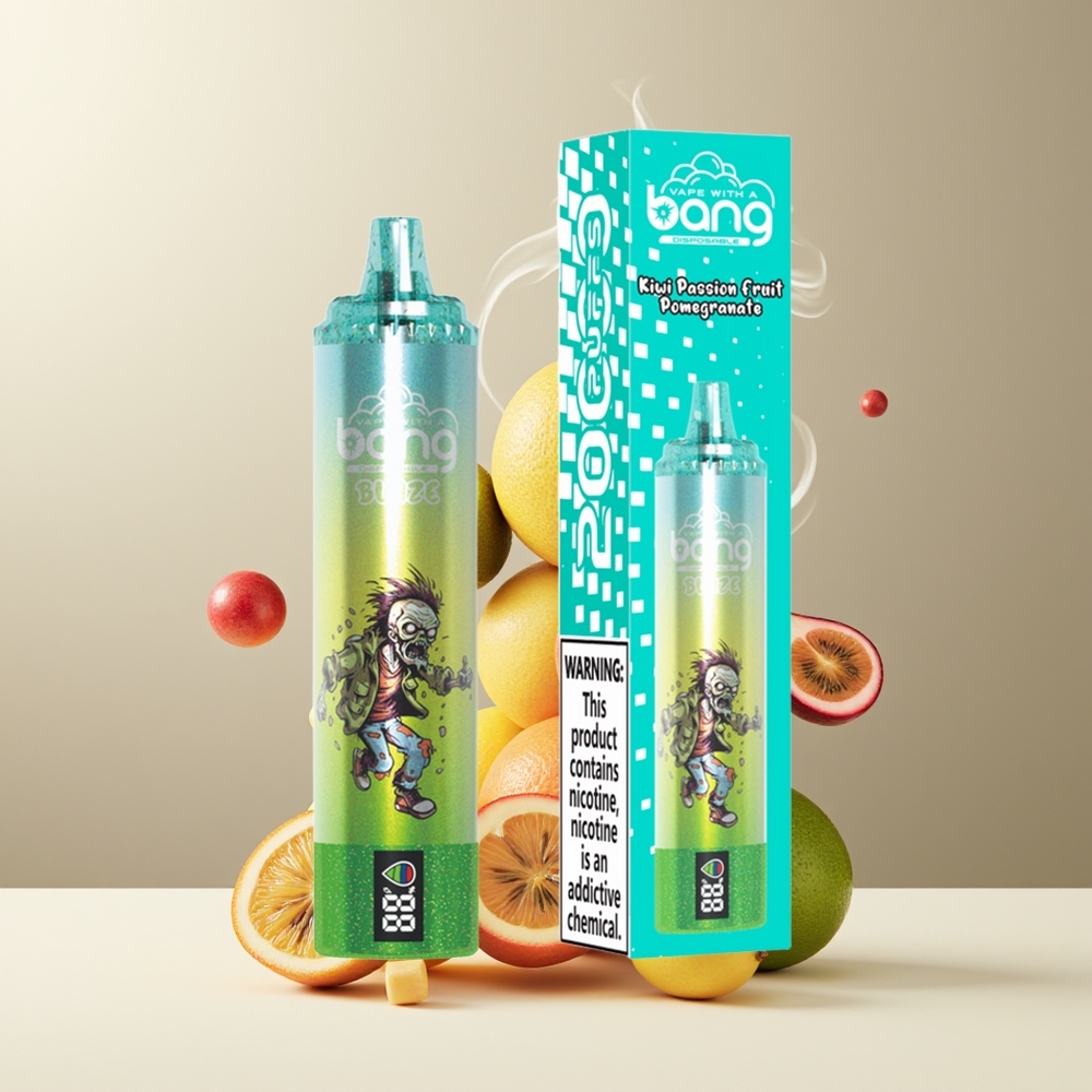 Bang Blaze Tornado 20000 Puffs Grossister Sverige – Typ-C-laddning Justerbar Luftflöde 0235 Nikotin Kiwi og passionsfrugt guava
