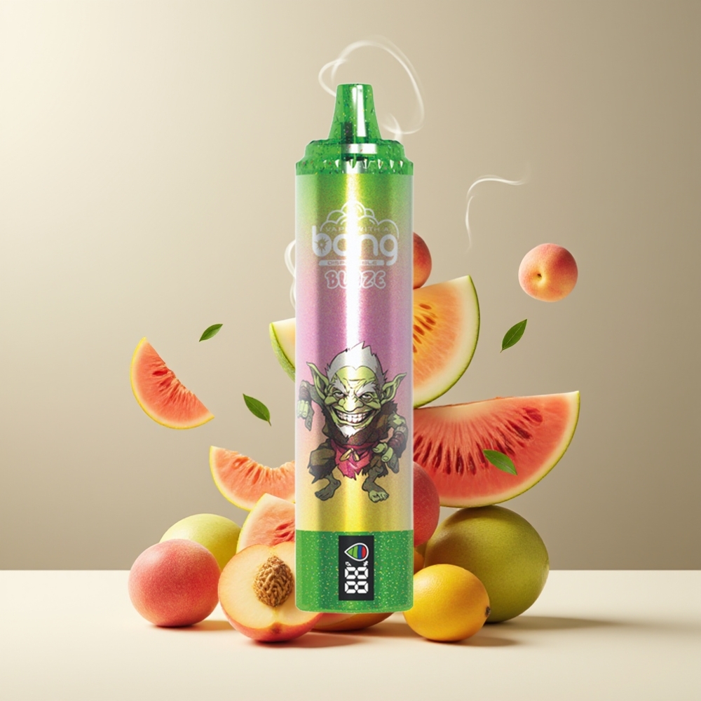 Bang Blaze Tornado 20000 Puffs Grossister Sverige – Typ-C-laddning Justerbar Luftflöde 0235 Nikotin Mango og fersken vandmelon