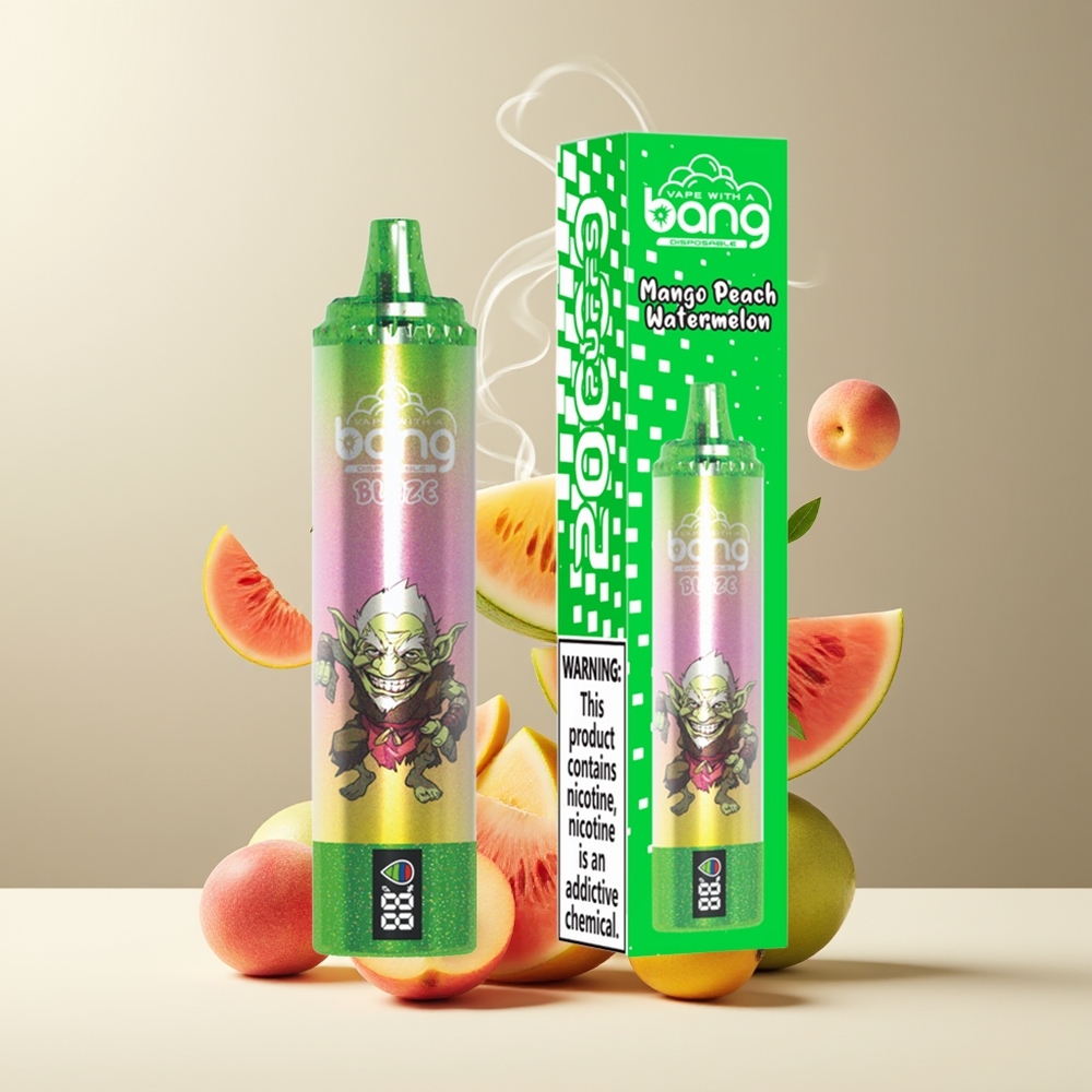 Bang Blaze Tornado 20000 Puffs Grossister Sverige – Typ-C-laddning Justerbar Luftflöde 0235 Nikotin Mango og fersken vandmelon