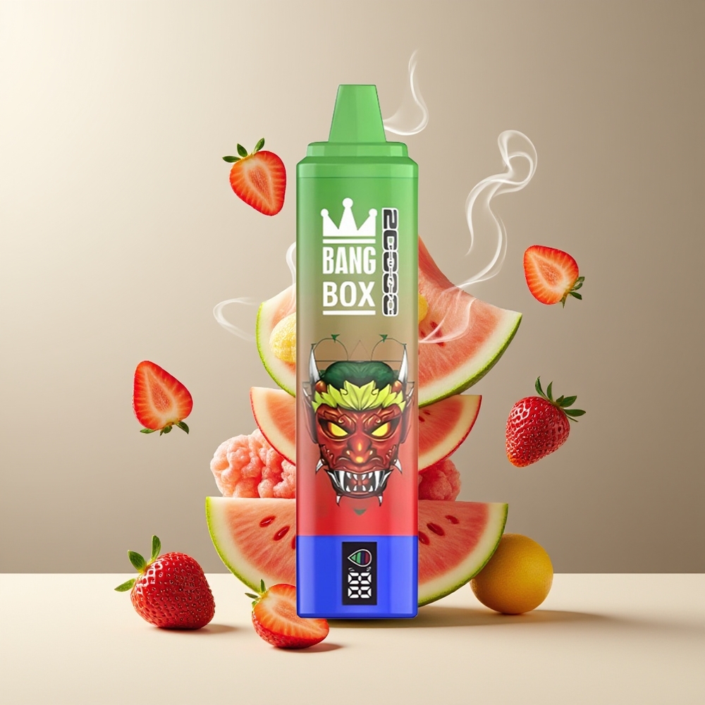 Bang Box 20000 Puffs Grossister Sverige – 35ml E-Liquid 12 Smaker Mesh Coil 850mAh