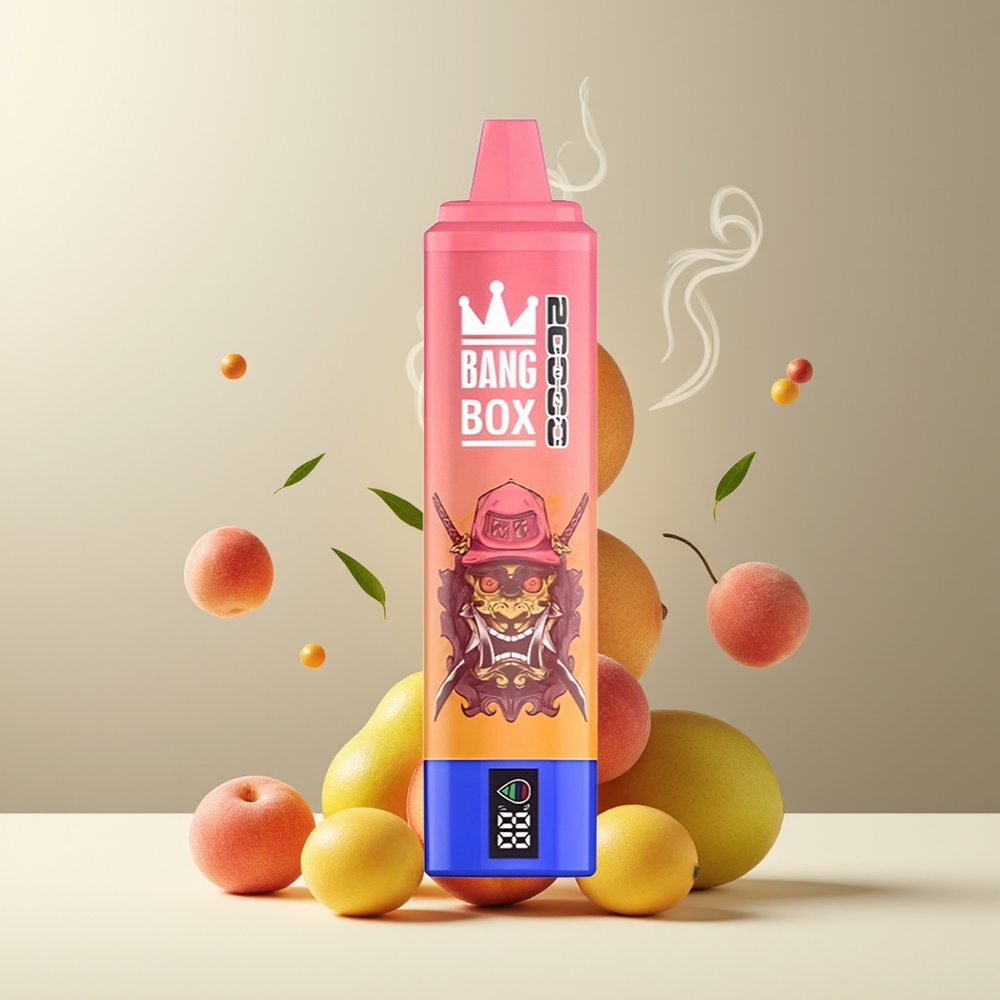 Bang Box 20000 Puffs Grossister Sverige – 35ml E-Liquid 12 Smaker Smart Screen 850mAh