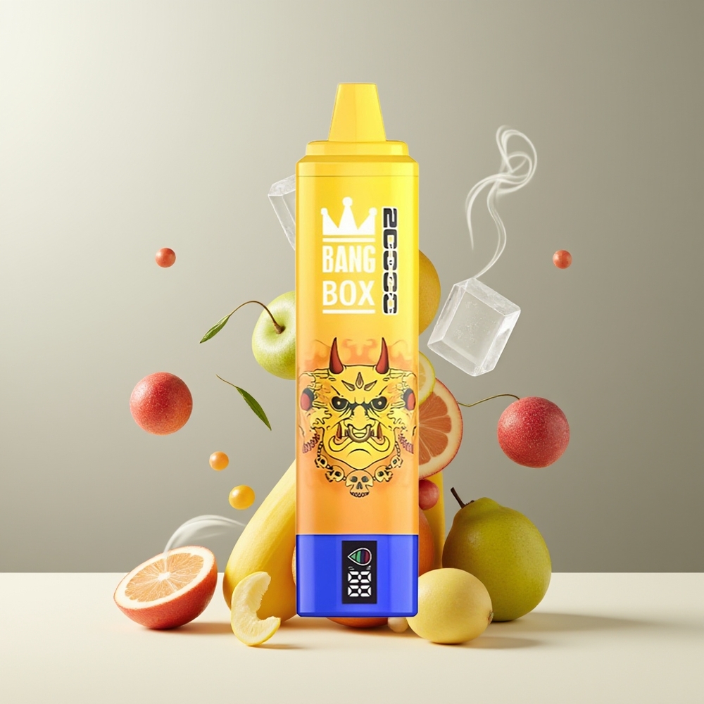 Bang Box 20000 Puffs Grossister Sverige – 35ml E-Liquid 12 Smaker Smart Skärm 850mAh