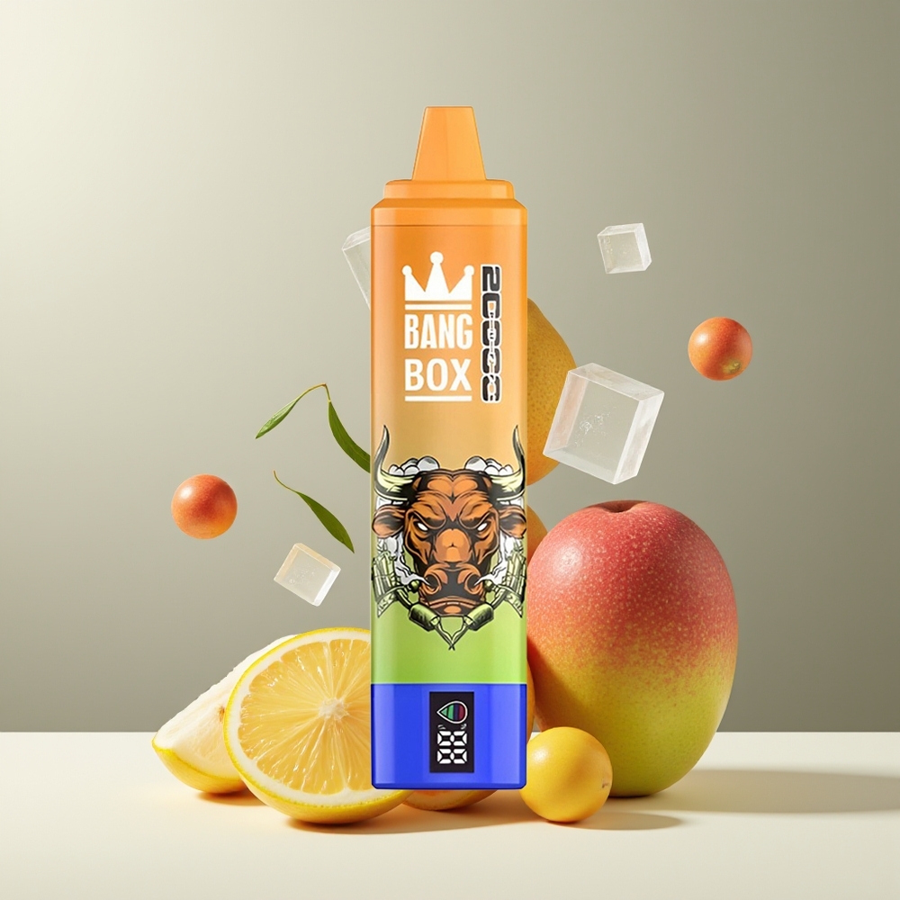 Bang Box 20000 Puffs Grossister Sverige – 35ml E-Liquid 12 Smaker Smart Skärm 850mAh