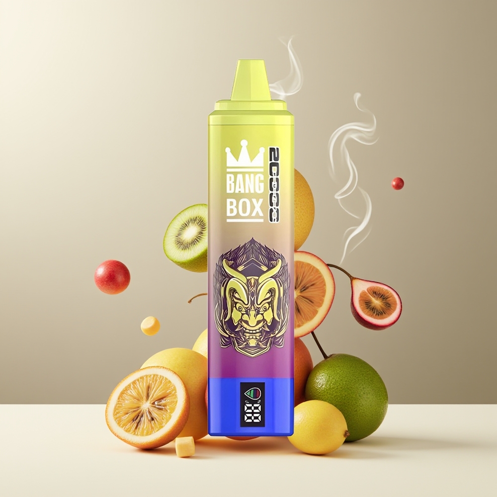 Bang Box 20000 Puffs Grossister Sverige – 35ml E-Liquid 850mAh Mesh Coil 12 Smaker Tillgängliga