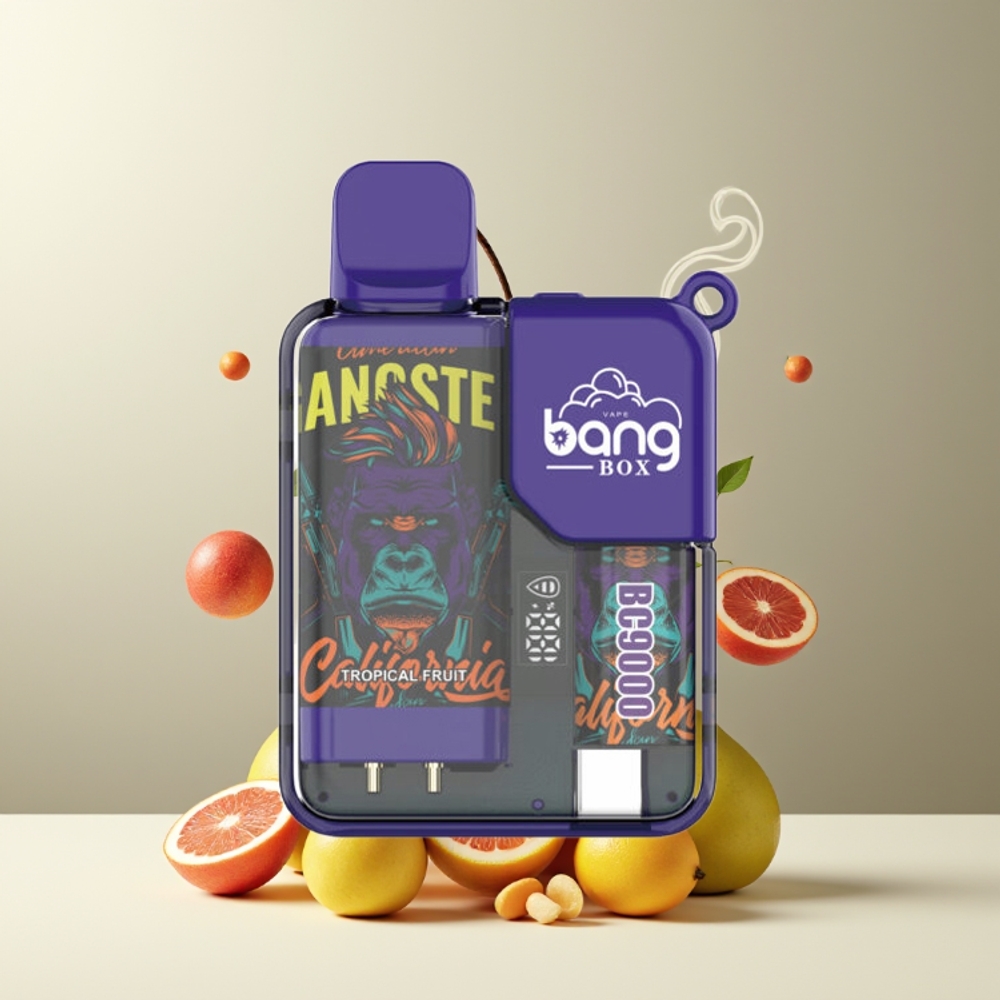 Bang Box 9000 Puffs grossister Sverige – 14ml E-Liquid 650 mAh Batteri Type-C Laddning