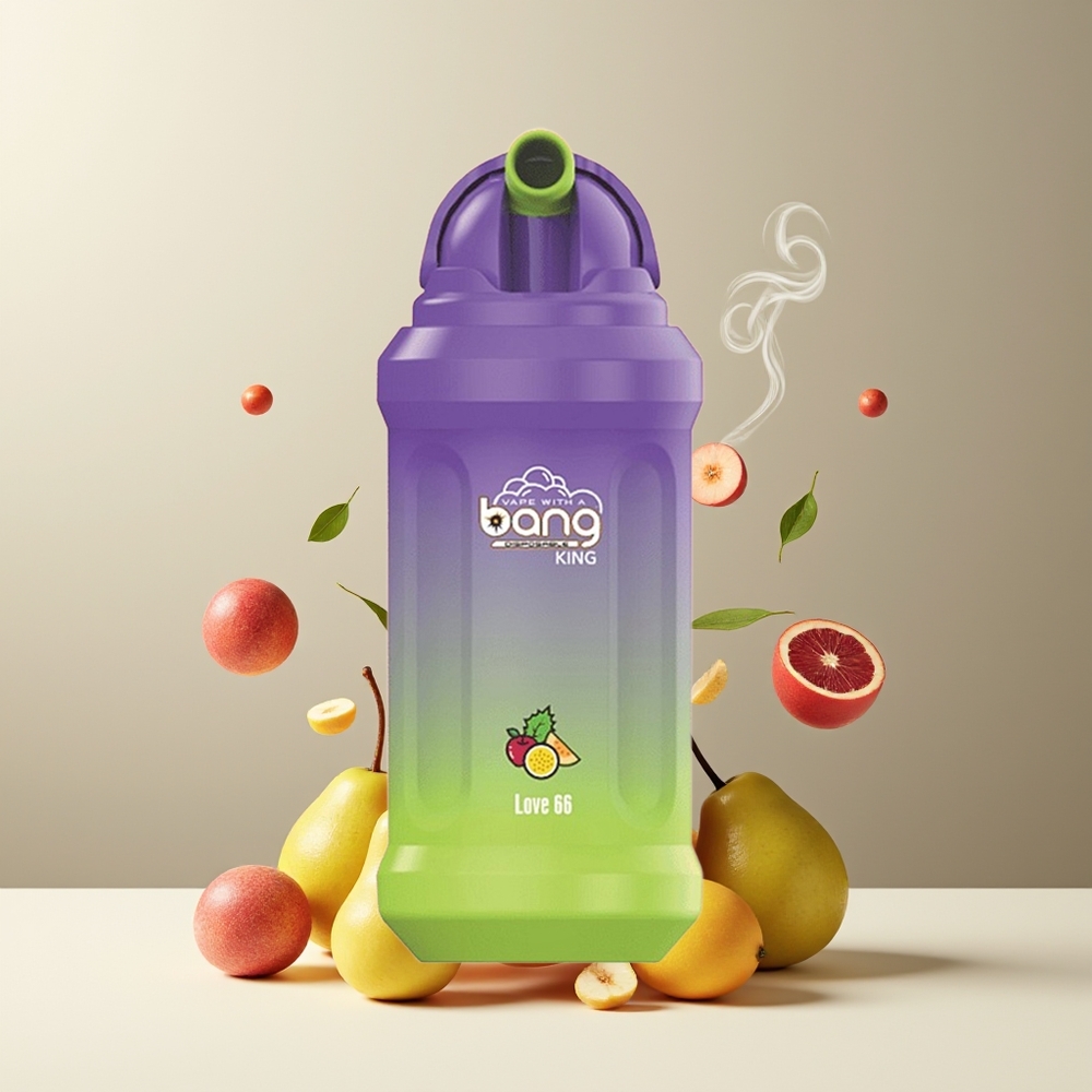 Bang King 12000 Puffs 23ml 650 mAh 12 Ohm Mesh Coil grossister Sverige Love 66