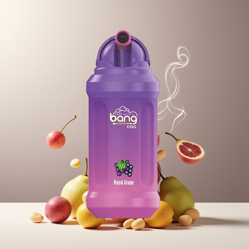 Bang King 12000 Puffs 23ml 650 mAh 12 Ohm Mesh Coil grossister Sverige Royal Drue