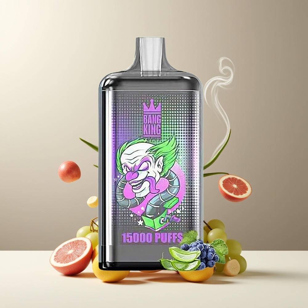 Bang King 15000 Puffs – Grossister Sverige – 21ml E-Liquid – 550 mAh – Färgglatt Design