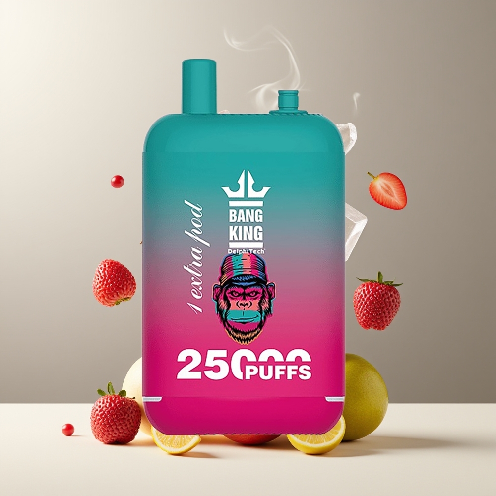 Bang King 25000 Puffs 46ml 650mAh Dual Pod System grossister Sverige Triple bæris