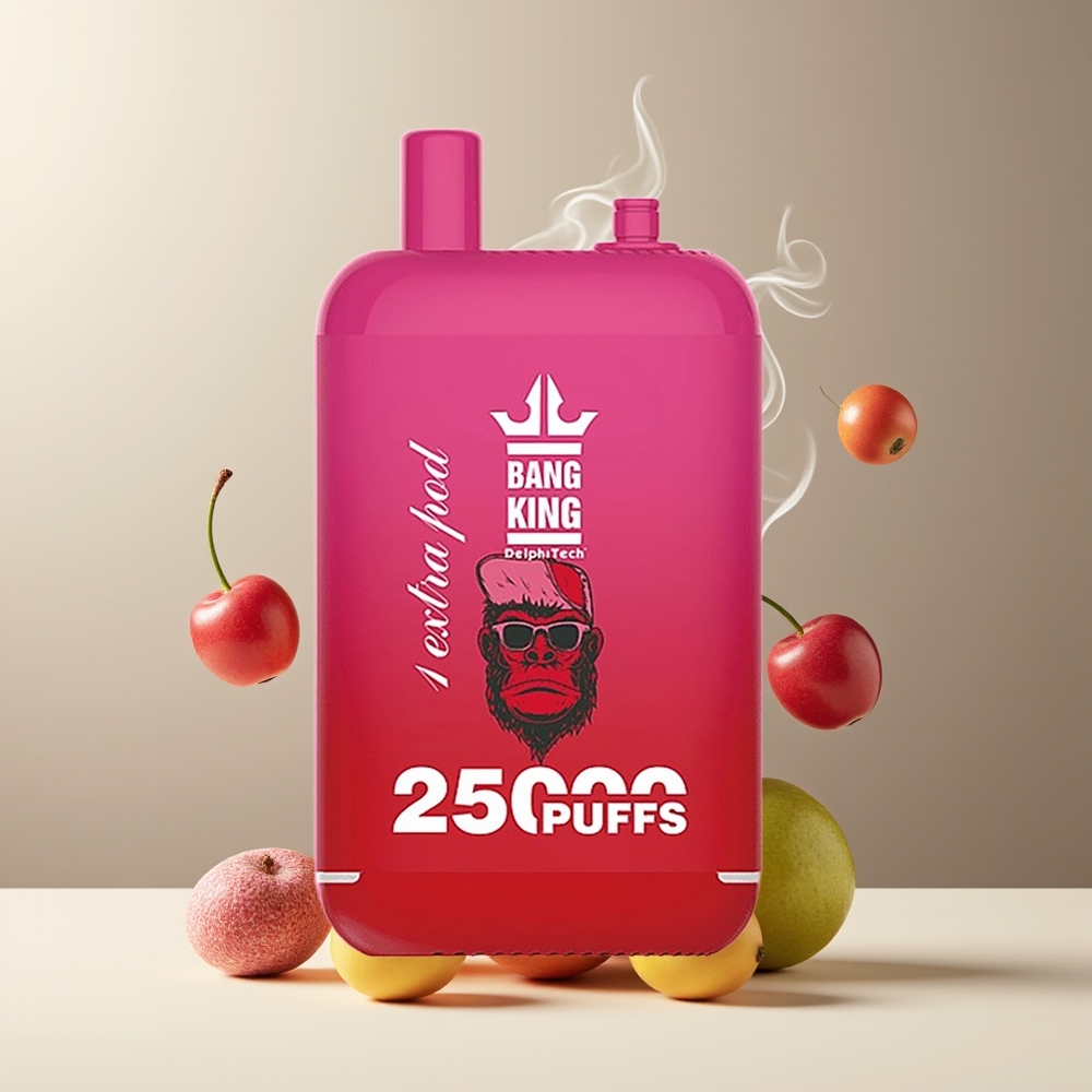Bang King 25000 Puffs Grossister Sverige – 46ml E-Liquid 650 mAh Dual Pod System
