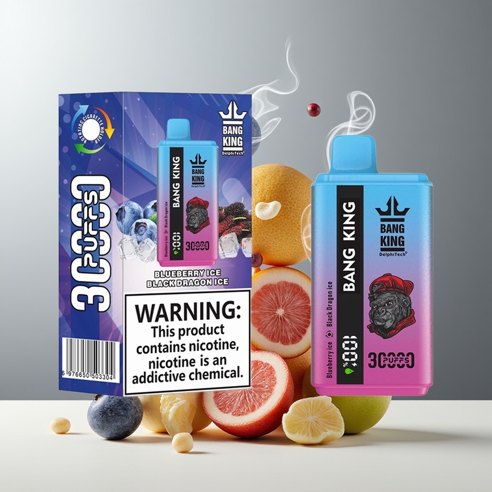 Bang King 30000 Puffs 36ml 550mAh Type-C Grossister Sverige Engangs Vape