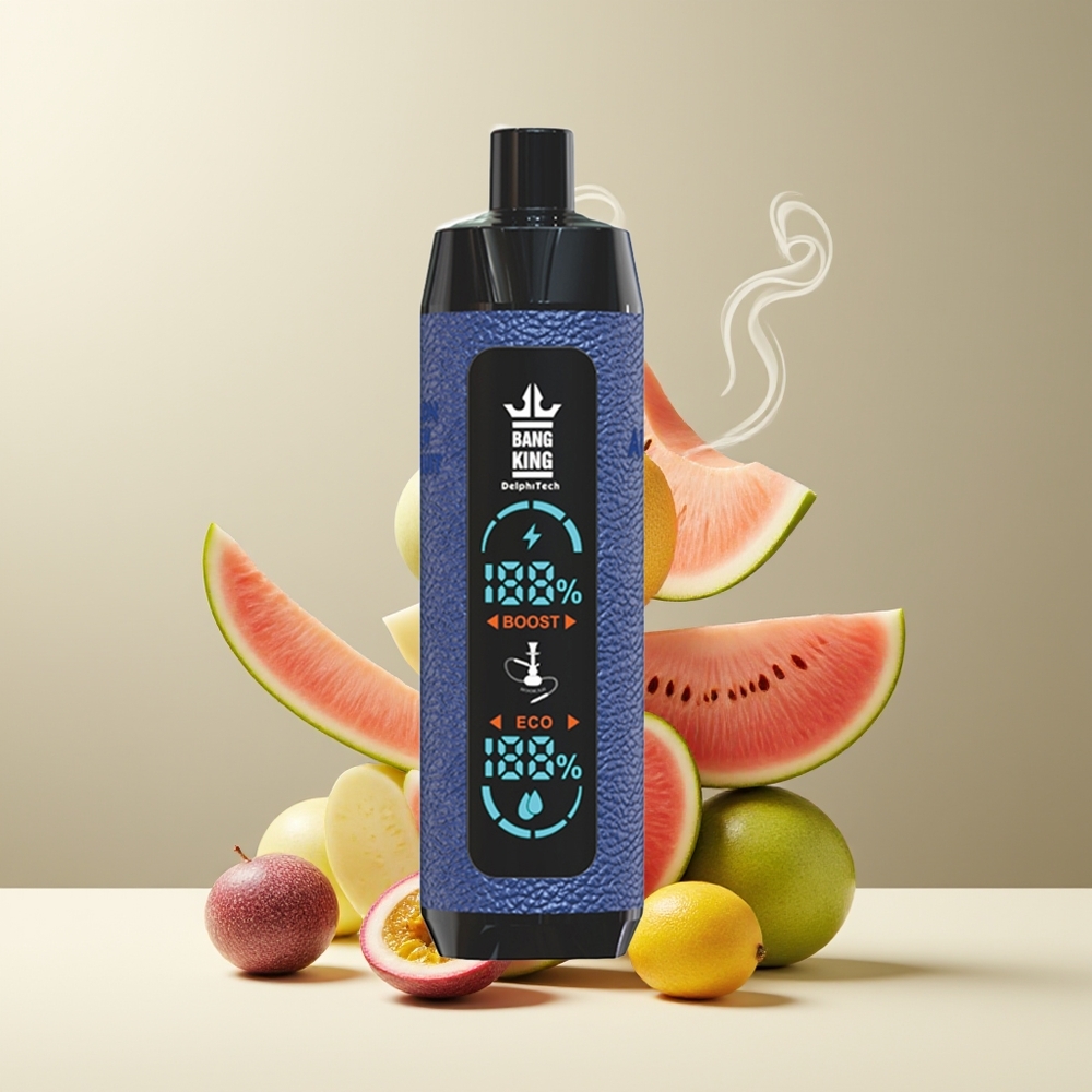 Bang King Shisha 25000 Puffs 30ml 650 mAh 06 Ohm Type-C grossister Sverige