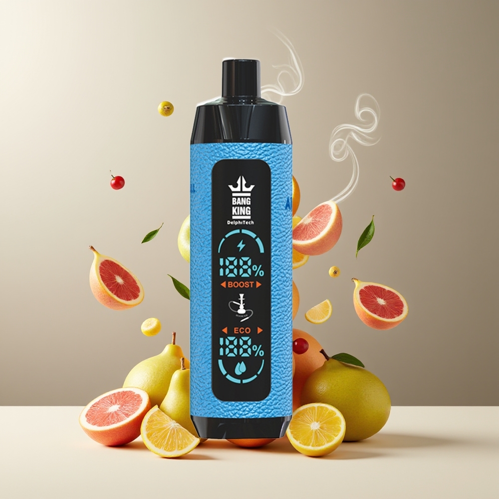 Bang King Shisha 25000 Puffs 30ml 650mAh Type-C 06 Ohm grossister Sverige