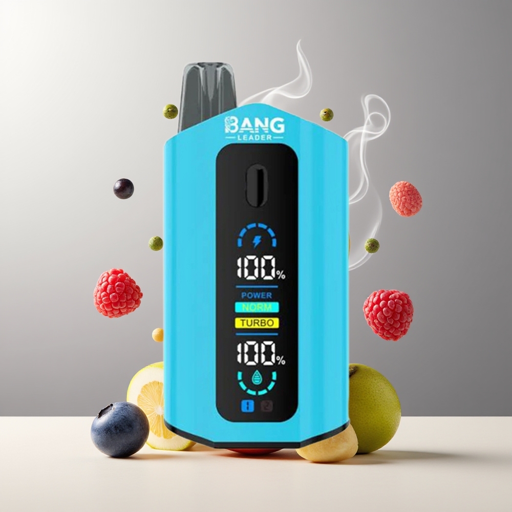 Bang Leader 50000 Puffs Engangs Vape Grossister Sverige – 13400mAh Batteri 36ml E-vätska 2-i-1 Smaker Hållbar Konstruktion