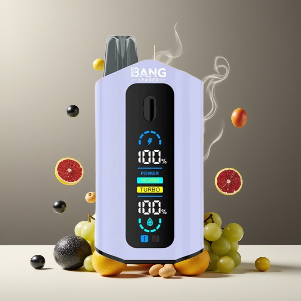 Bang Leader 50000 Puffs Engangs Vape grossister Sverige – 13400mAh Batteri 36ml E-vätska 2-i-1 Smaker Hållbar Konstruktion
